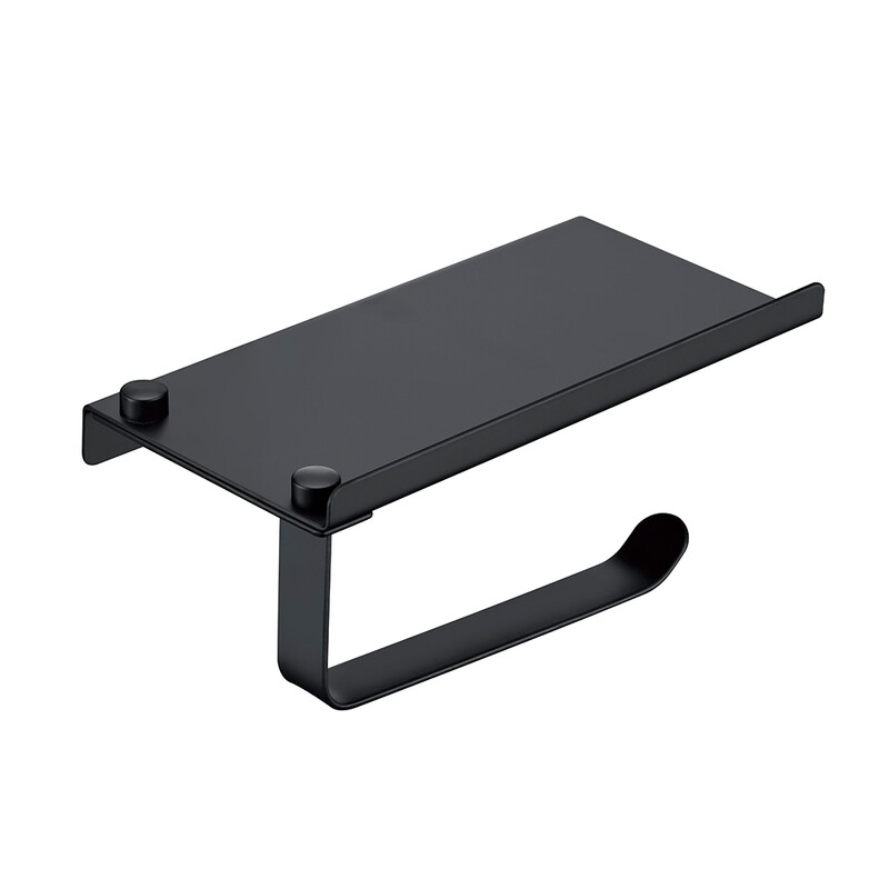 Pie sienas stiprināms daudzkrāsains ar plauktiem nerūsējošā tērauda tualetes papīra turētājs Vannas istabas piederumi