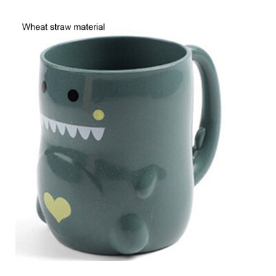 Apburošas un jaunas dinozauru mutes skalošanas krūzes liks bērniem tīrīt zobus un izrotāt jūsu vannasistabas akrila zobu birsti