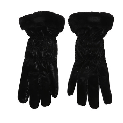 2024 Mănuși căptușite drăguțe femei iarnă fleece îngroșat cald Ciclism alpinism schi mănuși din bumbac de pluș