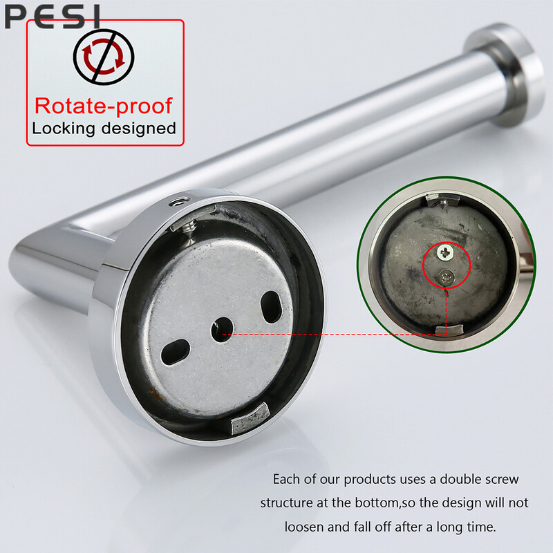 304 Roostevabast terasest WC-paberi hoidik Seinale paigaldatav paberrätikuhoidja kruvirulli hoidik riiuli jaoturi riiul WC-tarvikud
