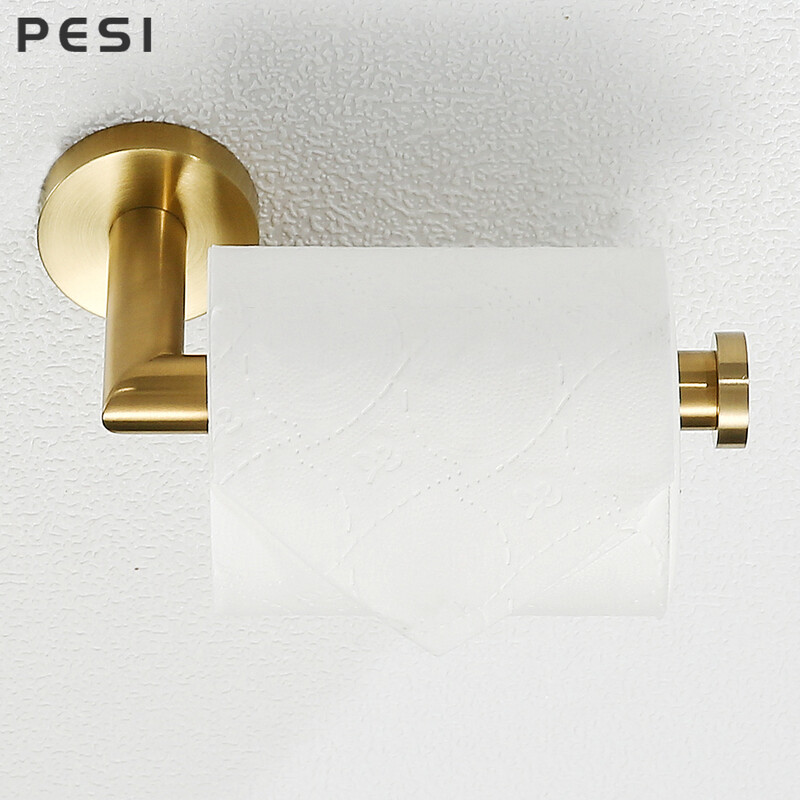 304 Roostevabast terasest WC-paberi hoidik Seinale paigaldatav paberrätikuhoidja kruvirulli hoidik riiuli jaoturi riiul WC-tarvikud