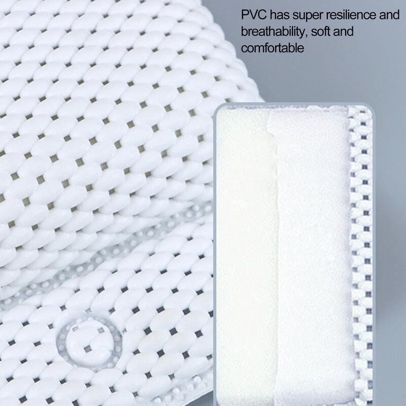 Vonios pagalvė mirkymui vonioje Prabangi vonios pagalvė siurbimo puodelis Dušo pagalvė sėdėjimui Vonios pagalvės galvos kaklo voniai