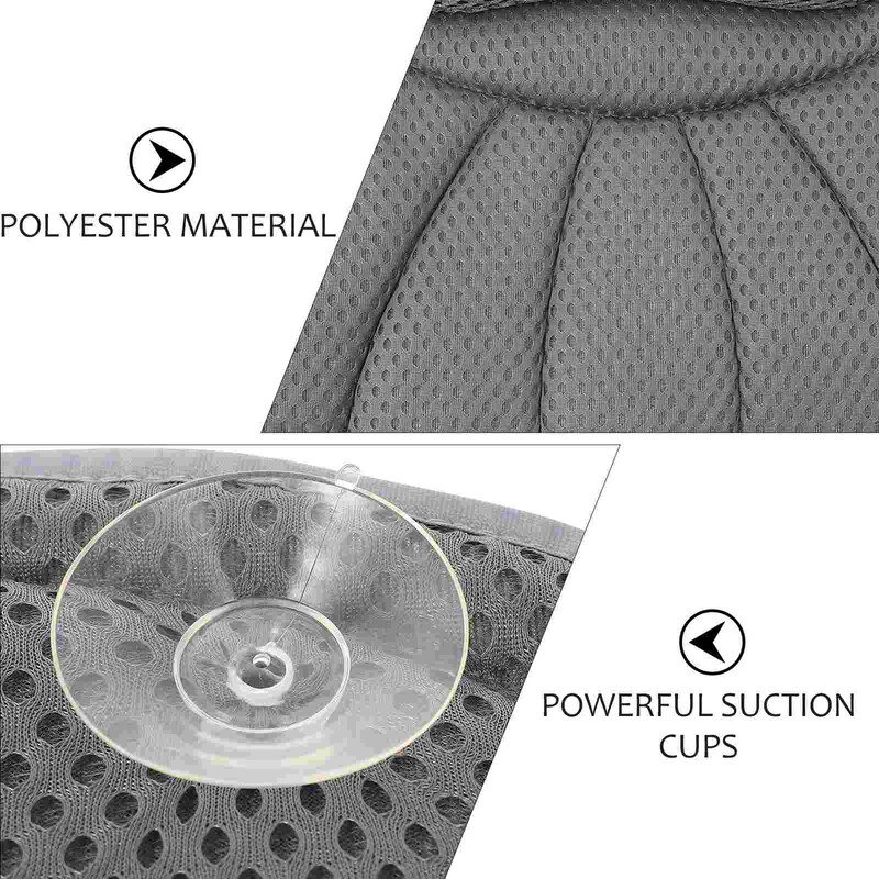 Vonios pagalvės galvos atrama Neslidžios poliesterio vonios kaklo pagalvėlės Patvarios lovos pagalvės