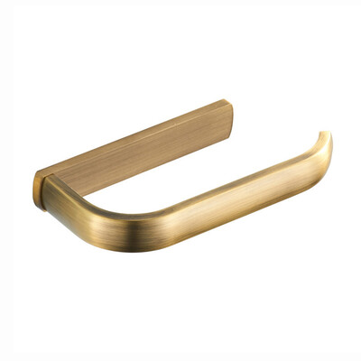 Suport hârtie igienică din alamă cupru periată, crom, negru, alb, aur, accesorii pentru baie, suport pentru rola de hârtie igienică WB8201