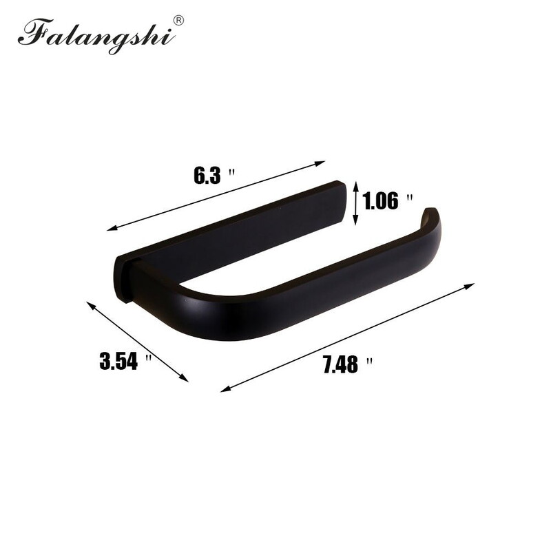 Suport hârtie igienică din alamă cupru periată, crom, negru, alb, aur, accesorii pentru baie, suport pentru rola de hârtie igienică WB8201