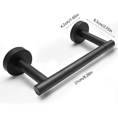 Suport pentru hârtie igienică din oțel inoxidabil Suport pentru rola de hârtie igienică montat pe perete Umeraș auriu pentru șervețele de baie Articole de uz casnic