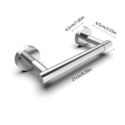 Suport pentru hârtie igienică din oțel inoxidabil Suport pentru rola de hârtie igienică montat pe perete Umeraș auriu pentru șervețele de baie Articole de uz casnic