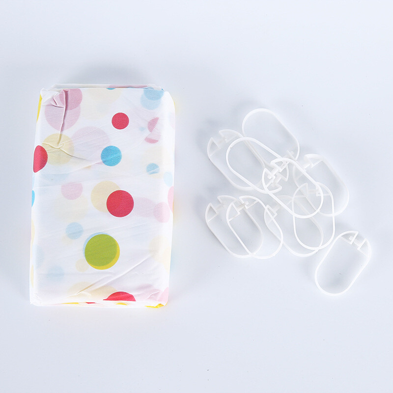 1 vnt. aukštos kokybės spausdinimo dušo užuolaidos, atsparios pelėsiui PEVA sutirštintos dušo užuolaidos spausdinimo vonios reikmenys