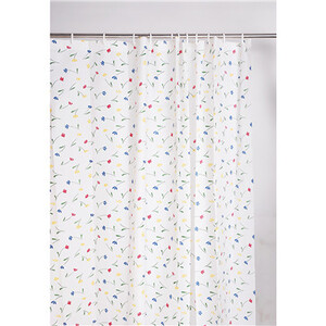 180*200cm Vonios kambario dušo užuolaidos vandeniui ir pelėsiui atsparios namų vonios sienelės Dekoratyvinės vonios užuolaidos su 12 kabliukų