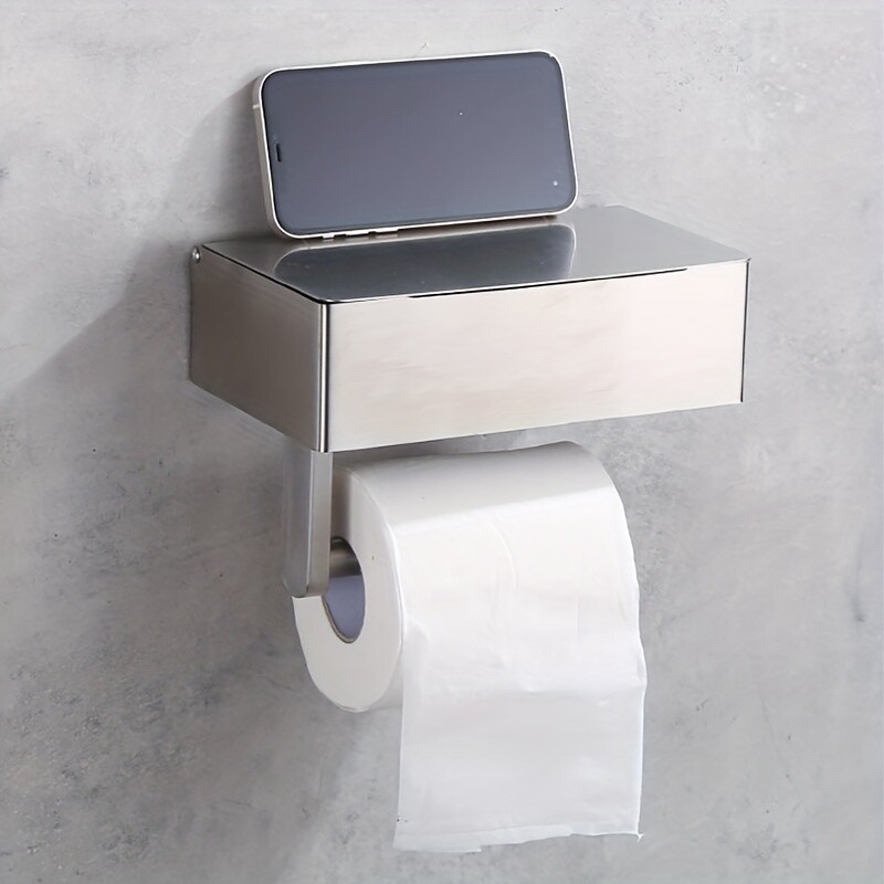 Decorul băii dvs. cu acest suport și cutie elegant pentru șervețele montate pe perete!