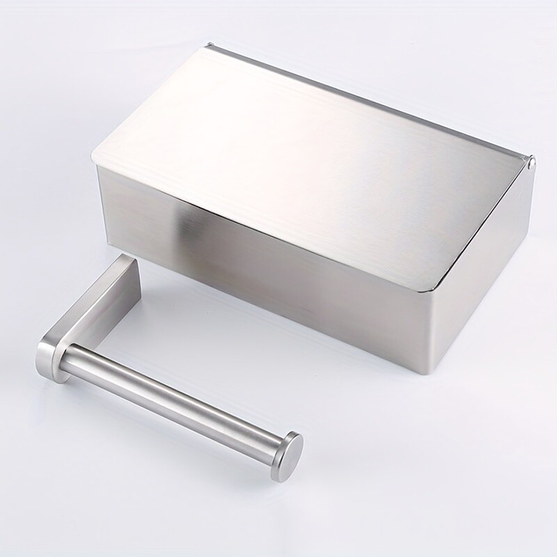 Decorul băii dvs. cu acest suport și cutie elegant pentru șervețele montate pe perete!