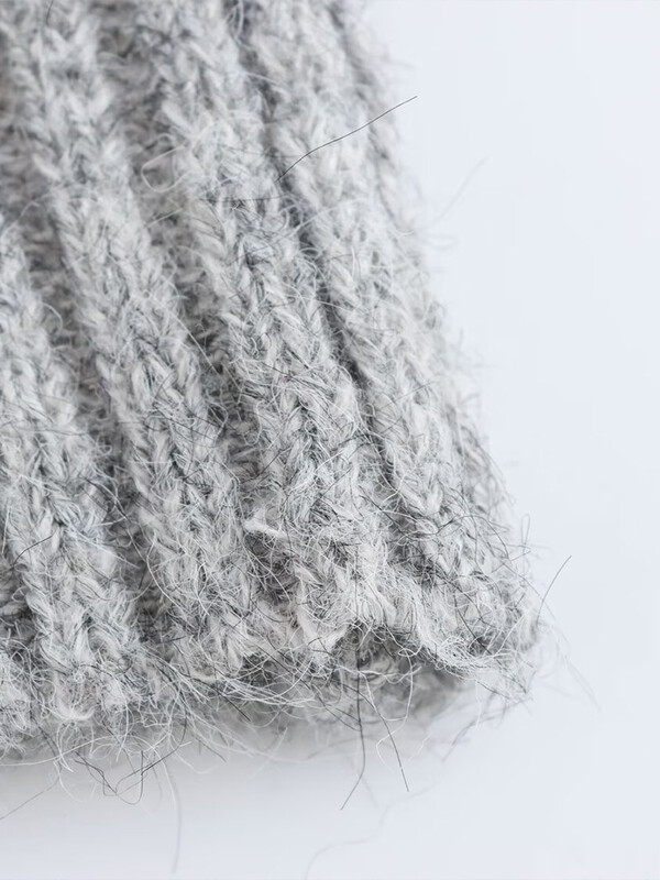 Pulover cu rever mare pentru femei toamna și iarna 2024, noul stil coreean leneș, topuri tricotate de înaltă calitate