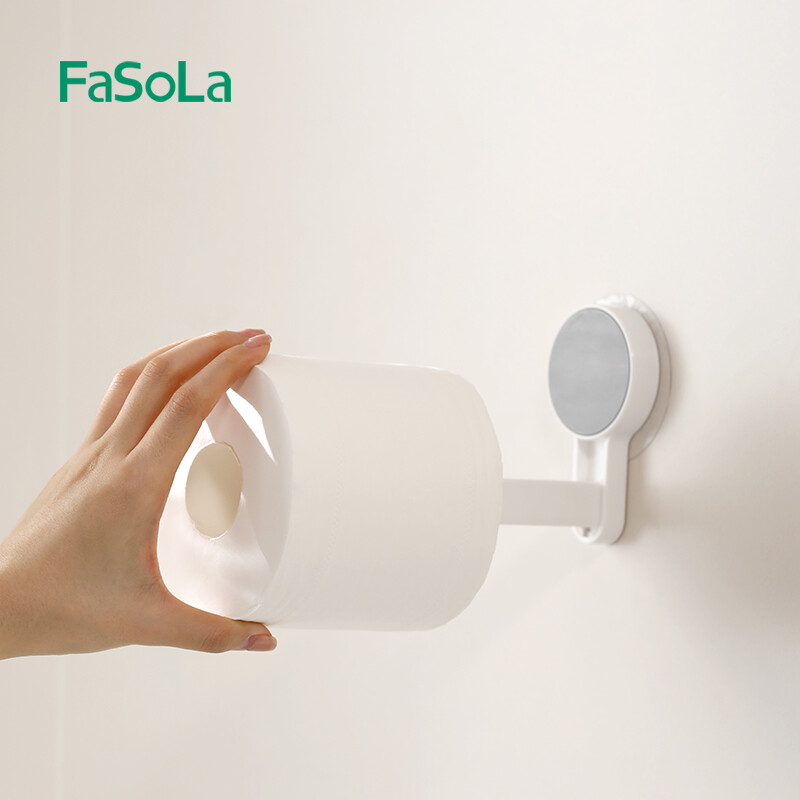 „FaSoLa“ tualetinio popieriaus laikiklis Lipnus apvalus audinio ritinėlių laikiklis, montuojamas ant sienos tualetinio popieriaus ritinėlių dozatorius vonios kambarys
