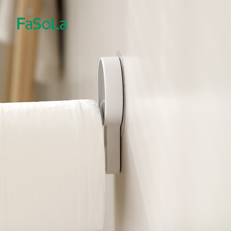 „FaSoLa“ tualetinio popieriaus laikiklis Lipnus apvalus audinio ritinėlių laikiklis, montuojamas ant sienos tualetinio popieriaus ritinėlių dozatorius vonios kambarys