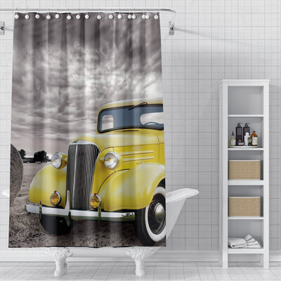 namų dušo užuolaidos vonios kambariui Aliejinės tapybos stiliaus vandeniui atsparus audinys vonios kambarys Užuolaidos šiuolaikiškos dušo užuolaidos 180x200 240x200