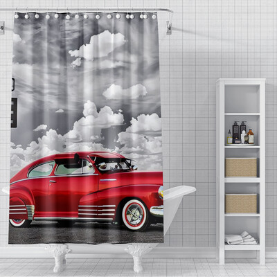 namų dušo užuolaidos vonios kambariui Aliejinės tapybos stiliaus vandeniui atsparus audinys vonios kambarys Užuolaidos šiuolaikiškos dušo užuolaidos 180x200 240x200