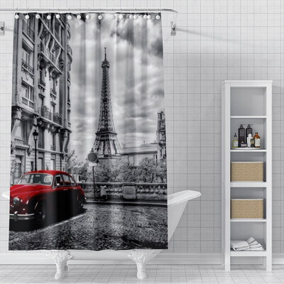 namų dušo užuolaidos vonios kambariui Aliejinės tapybos stiliaus vandeniui atsparus audinys vonios kambarys Užuolaidos šiuolaikiškos dušo užuolaidos 180x200 240x200