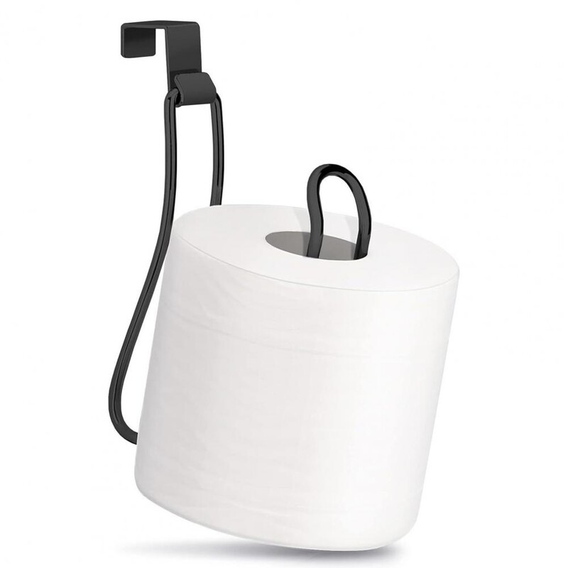 Ant sienos montuojamas popierinio rankšluosčio laikiklis Tvirtas rūdims atsparus tualetinio popieriaus laikiklis Lengvai montuojamas ritininio popieriaus laikiklis Vonios kambariui