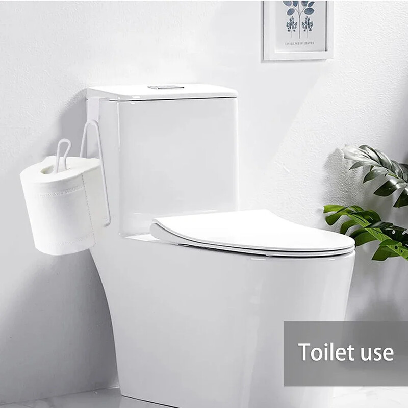 Vonios popieriaus laikiklis Pakabinamas tualetinio popieriaus laikiklis vonios kambariui Lengvai montuojamas Aukštos kokybės nerūdijančio plieno paprastas stilius