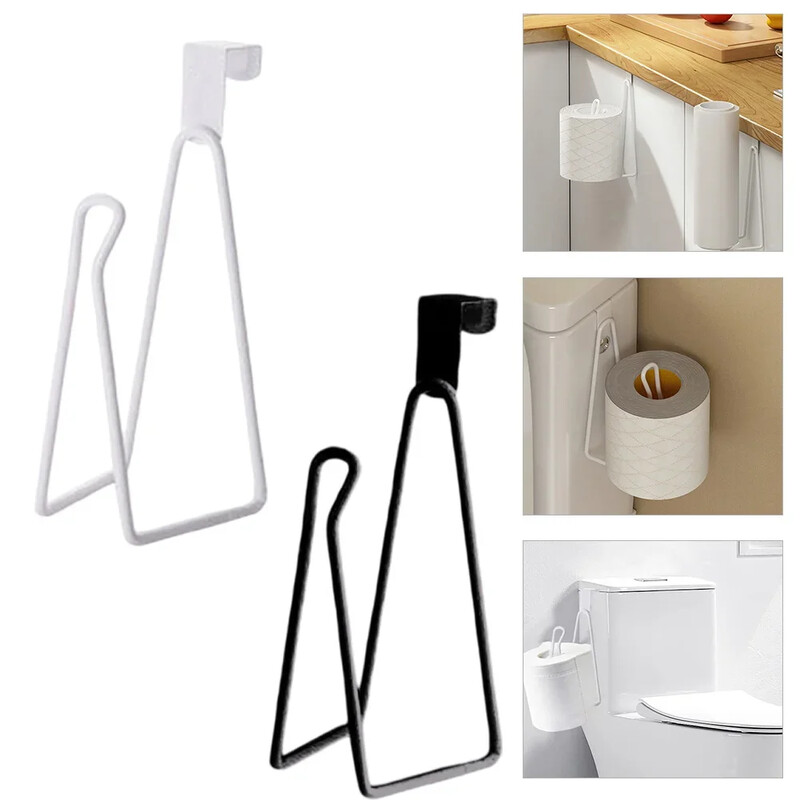 Vonios popieriaus laikiklis Pakabinamas tualetinio popieriaus laikiklis vonios kambariui Lengvai montuojamas Aukštos kokybės nerūdijančio plieno paprastas stilius
