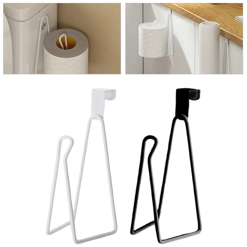 Vonios popieriaus laikiklis Pakabinamas tualetinio popieriaus laikiklis vonios kambariui Lengvai montuojamas Aukštos kokybės nerūdijančio plieno paprastas stilius