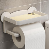 Tualeto popieriaus laikiklis Prie sienos montuojamas aliuminio lydinio tualetinio popieriaus laikiklis servetėlių stovas Vonios servetėlių laikiklis Vonios kambario priedai