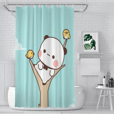 Perdeau de duș Baie Cute Bear Pnada Bubu Dudu decor Articole moderne de uz casnic Perdeau de baie Cadou de absolvire Cadou de festival