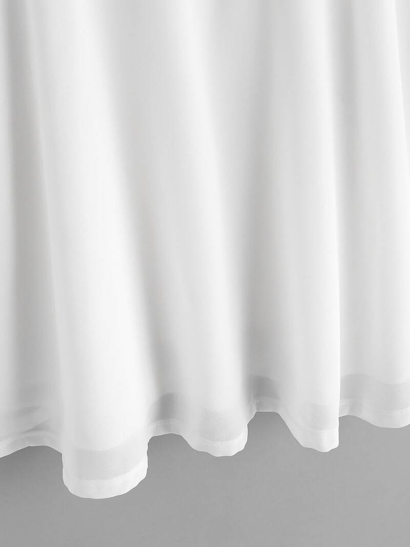 Maiuri fără mâneci pentru femei, cu volane, din șifon, brodat, stil nou, ocazional, largi, îmbrăcăminte de stradă de vară, zilnic Harajuku