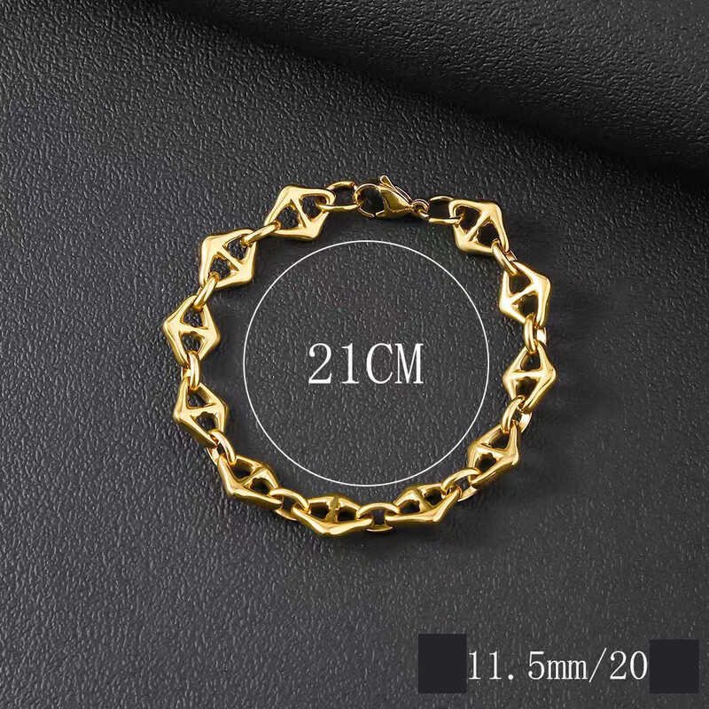 Titāna tērauda rokassprādze ins style moderna nerūsējošā tērauda aproce, pārklāta krāsnī ar 18K īstu zeltu, universāla nerūsējošā tērauda aproce no titāna tērauda