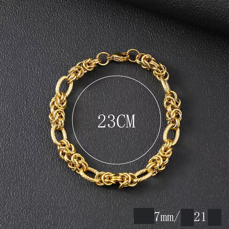 Titāna tērauda rokassprādze ins style moderna nerūsējošā tērauda aproce, pārklāta krāsnī ar 18K īstu zeltu, universāla nerūsējošā tērauda aproce no titāna tērauda