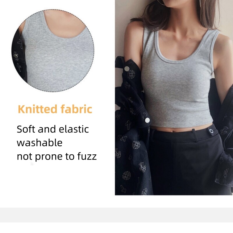 Suvekultuuri seksikad naiste topid 2022. aasta naiste Y2k esteetilised riided varrukateta lühikesed vestid valge must hall korea harajuku särk