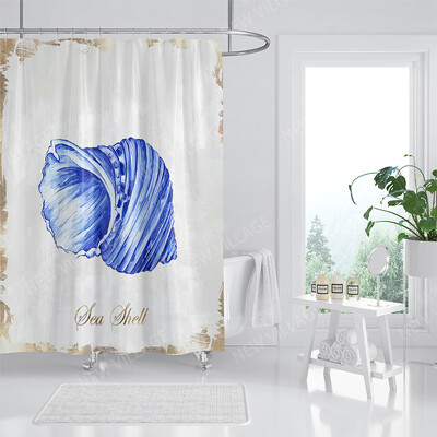 Namų vandeniui atsparaus audinio vonios užuolaidų priedai 90x200 dušo užuolaidos 240 * 200 Atlantis stiliaus dušo užuolaidos