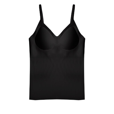 Sieviešu elastīga, plāna plecu siksna Sieviešu veste ar krūškurvja spilventiņu, bezšuvju un tērauda gredzens, šauri pieguļoša apakšveļa, augšējā daļa