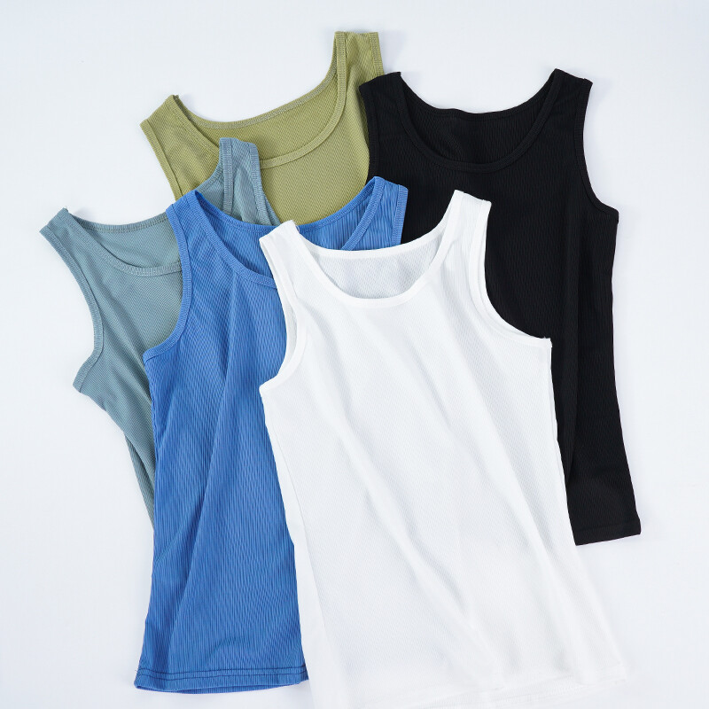 M-XXL Crop Topuri pentru femei, cu decolteu O, vestă fără mâneci, ocazional, de bază, camisole subțire, pentru femei, lenjerie de corp, confortabilă.