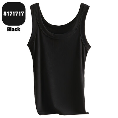 2024. gads. Sievietes, vītņoti, brīvi bezpiedurkņu T-krekli, vasaras sieviešu vienkrāsains Fitness Sportiska veste Liela izmēra M-3XL