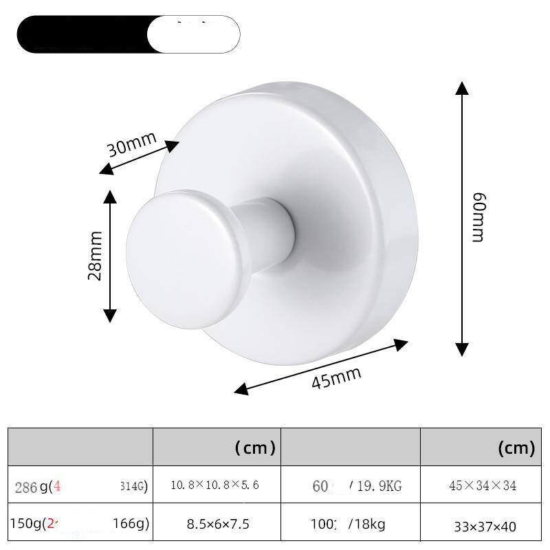 Nerūdijančio plieno siurbimo puodelio kablys Besiūlis besiūlis sieninis kablys vonios kambariui virtuvėje Creative palto kabliukas be perforacijos tarpvalstybinis