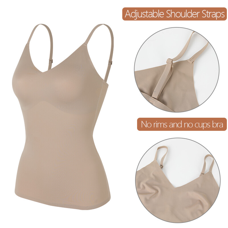 Topuri de compresie, cu decolteu în V, pentru femei, pentru controlul burticii, cu bretele ajustabile, pentru modelarea corpului, fără sudură