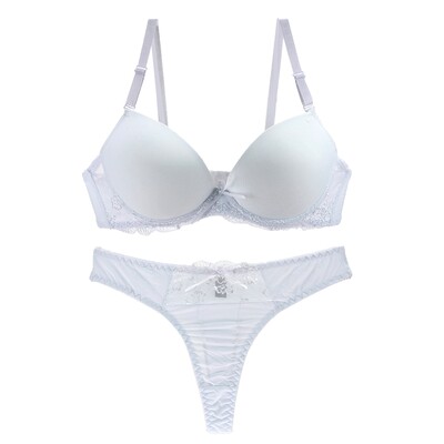 Nouvelle Seamless BCDE Cup Žensko donje rublje Intimates Čipkaste tange Komplet donjeg rublja Seksi plavo ružičasto ljubičasto bijeli grudnjak Gaćice