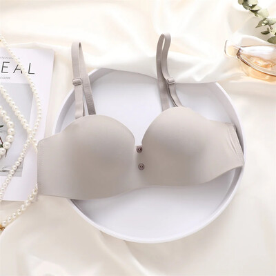 Sutiene sexy fără cusături pentru femei, sutien ajustabil push up fără oțel, lenjerie de corp confortabilă pentru femei, lenjerie de culoare solidă, bralette