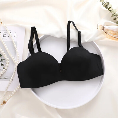 Sutiene sexy fără cusături pentru femei, sutien ajustabil push up fără oțel, lenjerie de corp confortabilă pentru femei, lenjerie de culoare solidă, bralette