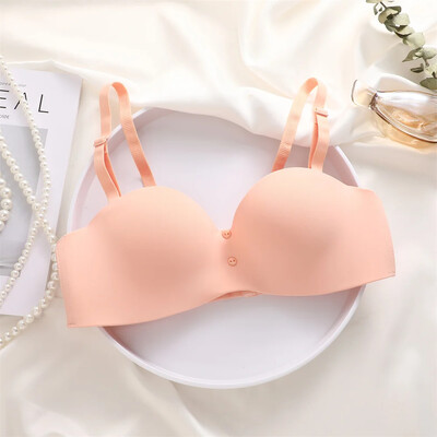 Sutiene sexy fără cusături pentru femei, sutien ajustabil push up fără oțel, lenjerie de corp confortabilă pentru femei, lenjerie de culoare solidă, bralette