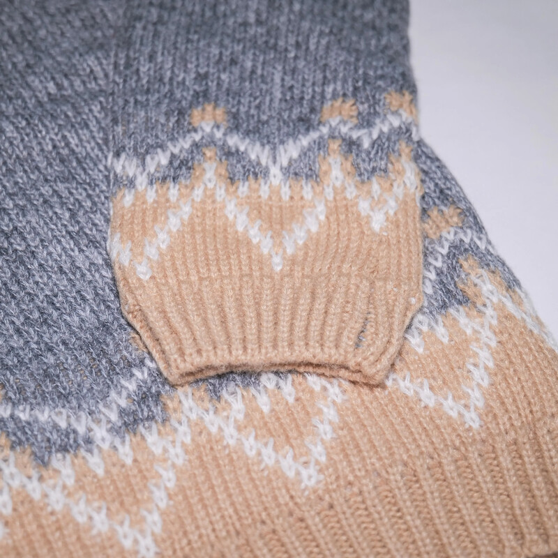 Zimski ženski božićni pulover za 2024. Topla mekana pletena odjeća Puni puloveri s o izrezom Puni rukavi Ležerne deblje džemperice Božićni izgled