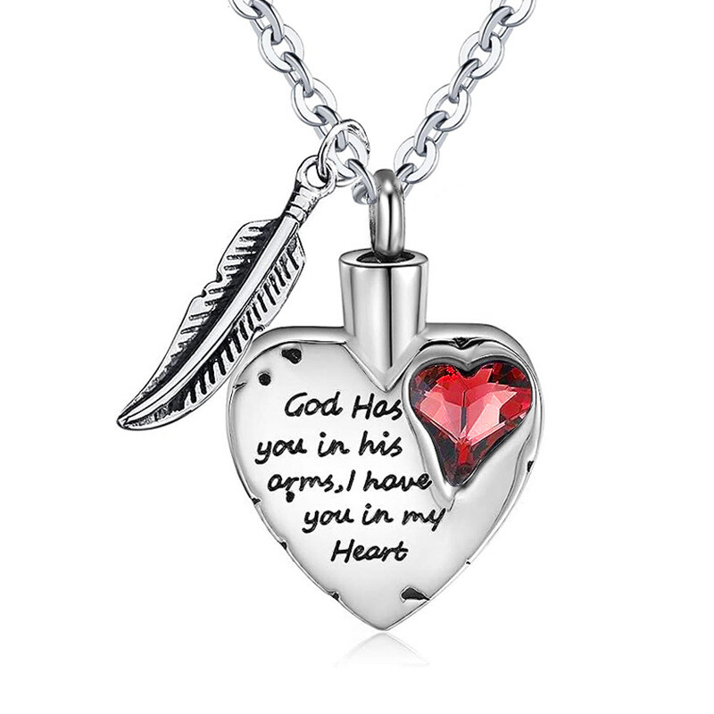 Νέο προϊόν Love Urn Κρεμαστό κολιέ Relative Lover Pet Urn Perfume Bottle Memorial κολιέ