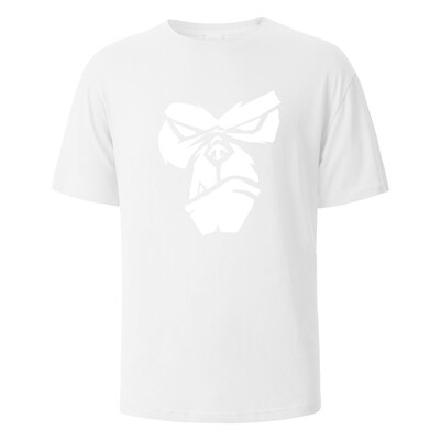 Gorilla Face Funny Print T-särk Suvised T-särgid Meestele Naistele 100% puuvillast O-kaelusega Oversize vabaaja lühikeste varrukatega Streetwear Basic top