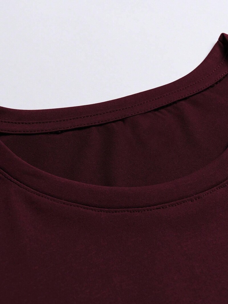 Vienkāršība ar rokrakstu ar krustiņu apdruku Apģērbi Vīriešu brīvi lielizmēra T-krekli Vasaras Kokvilnas Brīvi Īsām Piedurknēm Ikdienas T-krekli T-krekli