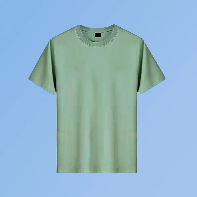 Vasaras vīriešu T-krekls ar īsām piedurknēm bāzes slāņa tops, moderns novājēšanas apaļa kakla apdruka ar apdruku uz augšu ielu pārdevēju preces