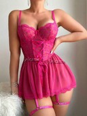 Seksualus apatinio trikotažo erotinio apatinio trikotažo rinkinys Permatomas porno nėriniai Seksuali liemenėlė ir kelnaičių komplektas apatinis trikotažas Seksualūs karšti erotiniai miegui