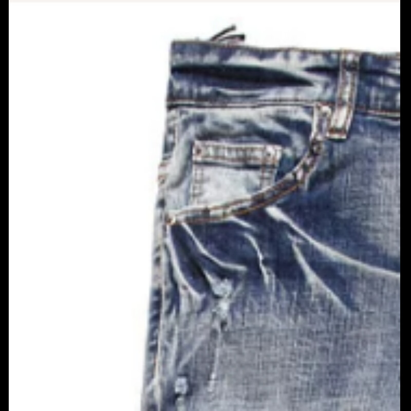 Vīriešu džinsi ar plēstiem ielāpiem, moderns, elastīgs, šaurs piegriezums un daudzpusīgas vīriešu bikses