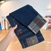 Skinny Vintage Slim Fit Straight Kāju Džins Vīriešu Stretch Regulāras Bikses Unisex Flex Viduklis Komforts Ikdienas rudens Modes Džinsa bikses