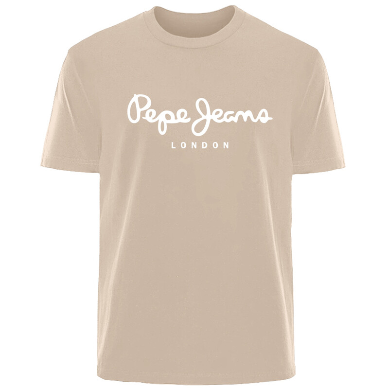 Pepe-Jeans-London logoga T-särk Suvine meeste naiste lühikeste varrukatega Populaarsed T-särgid Topid Unisex Suuremõõdulised puuvillased O-kaelusega riided